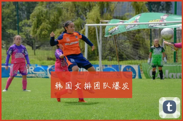 韩国女排团队爆发
