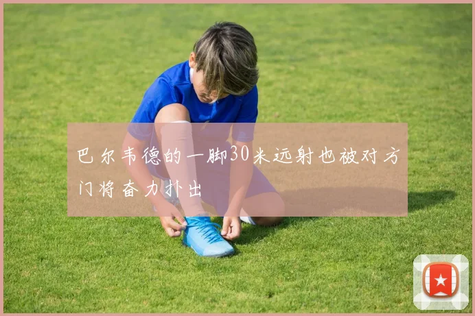 巴尔韦德的一脚30米远射也被对方门将奋力扑出